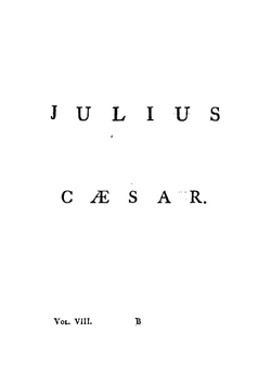 The Plays of William Shakespeare: Julius Caesar. Antony and Cleopatra. Timon of Athens. Titus Andronicus | William Shakespeare