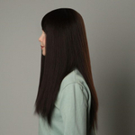 Парик искусственный с чёлкой, 60 см, каштановый цвет