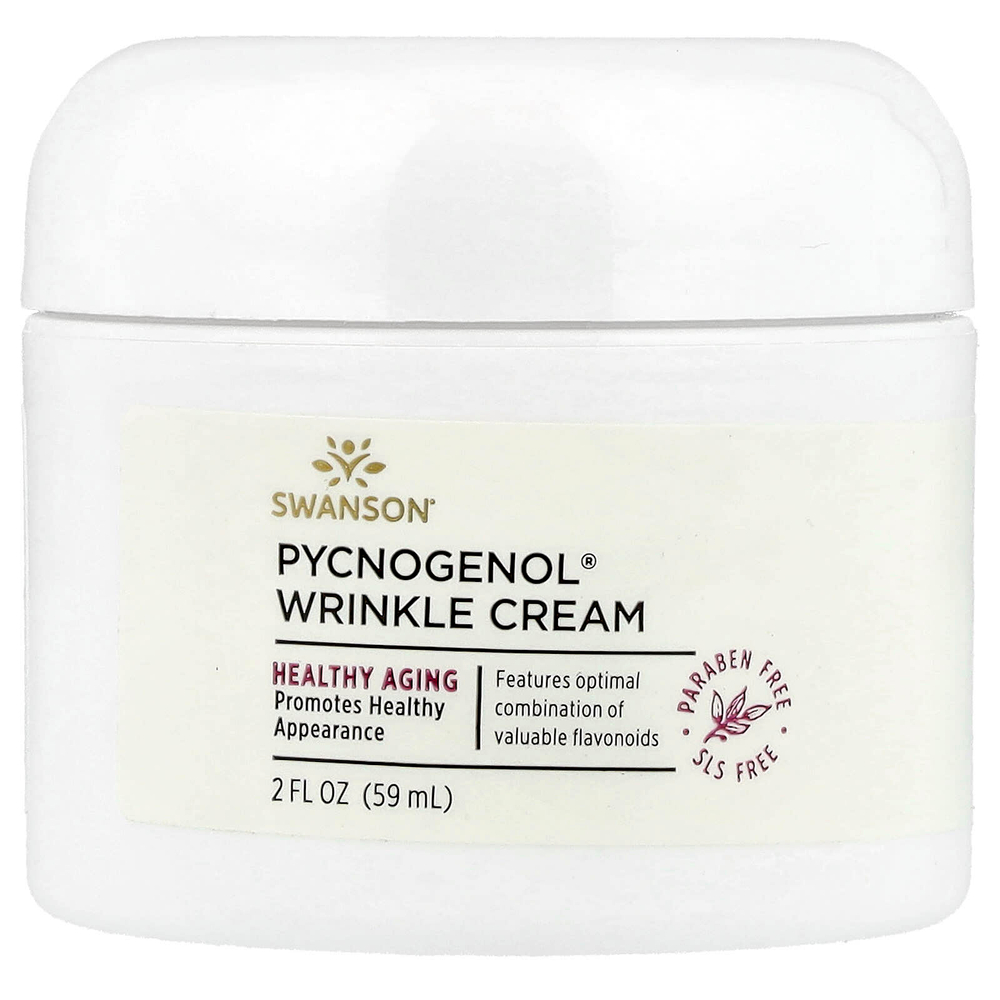 Swanson, крем против морщин Pycnogenol®, 59 мл (2 жидк. унции)