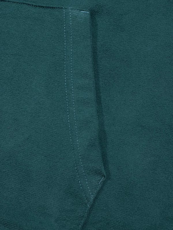 Худи Logo темно-зеленый - фото 12