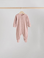 Комбинезон / Cлип для малышей Next F34-055, 5 шт., Розовый, Молочный