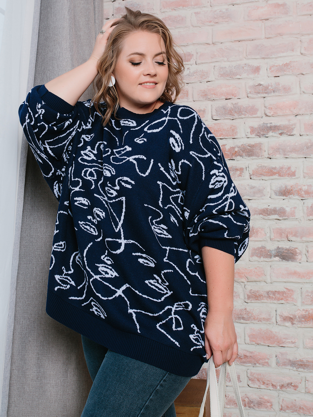 Джемпер Б658-6 one size 2090 руб (4)