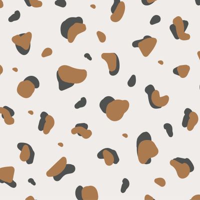 Нежный леопардовый принт на светлом фоне