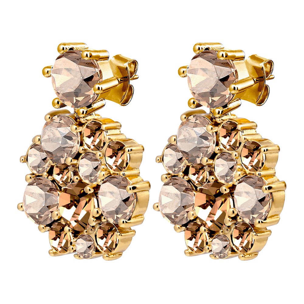 Серьги Dyrberg Kern FREESIA SG GOLDEN 480066