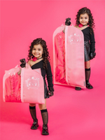 Детский чехол с окном 80х50. Сердечки