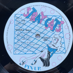 Винтажная виниловая пластинка LP Stray Cats Gonna Ball (Япония 1981) (Без Оби)