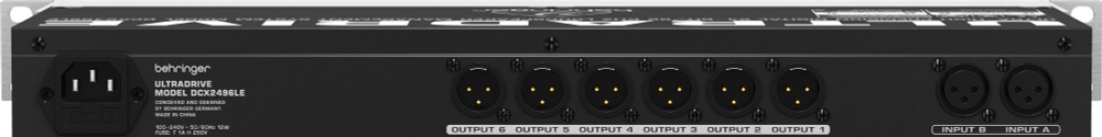 АУДИО ПРОЦЕССОР BEHRINGER DCX 2496 LE