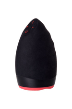 Перезаряжаемый мастурбатор Erotist Lava (Цвет: черный с красным)