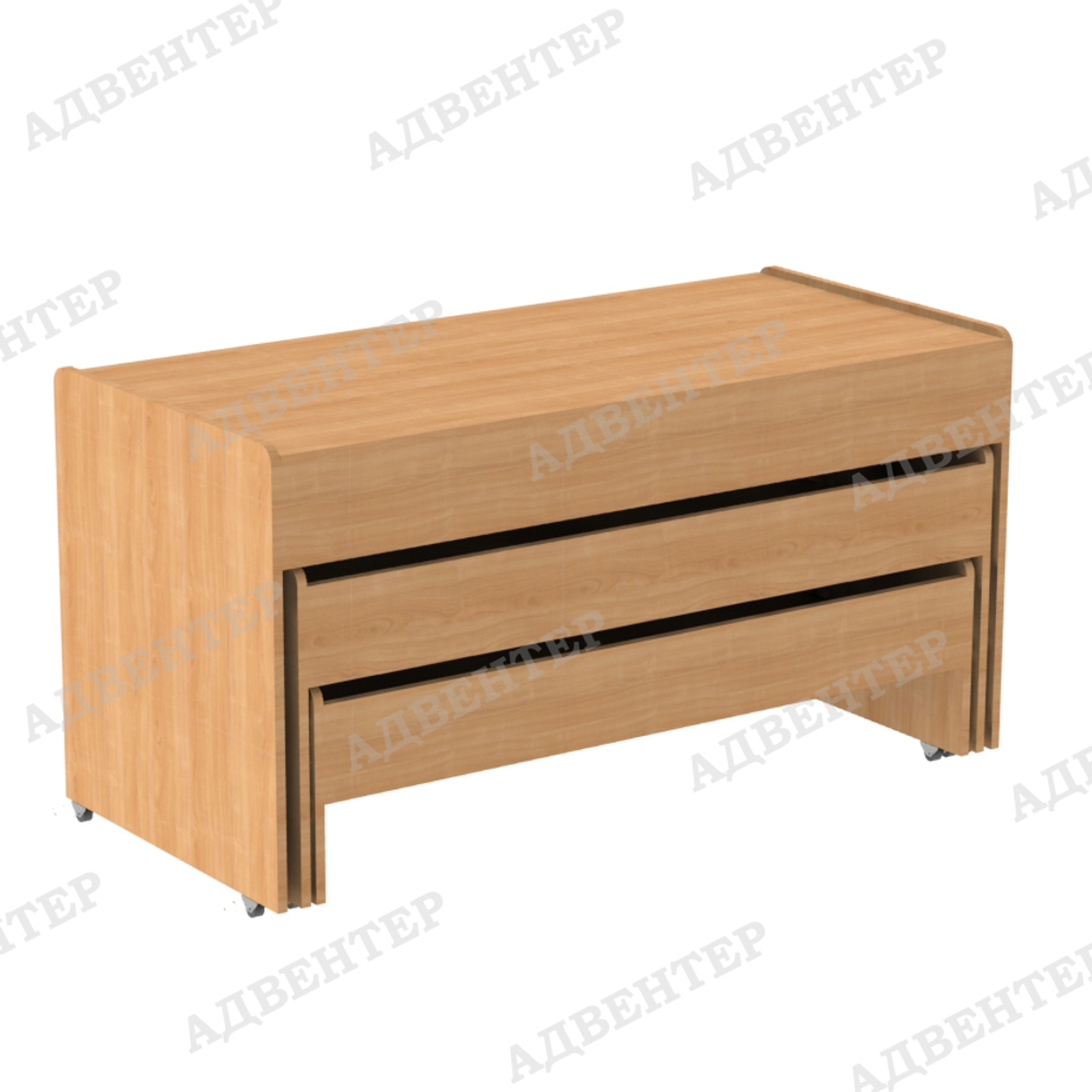 Кровать ТРИ ЯРУСА