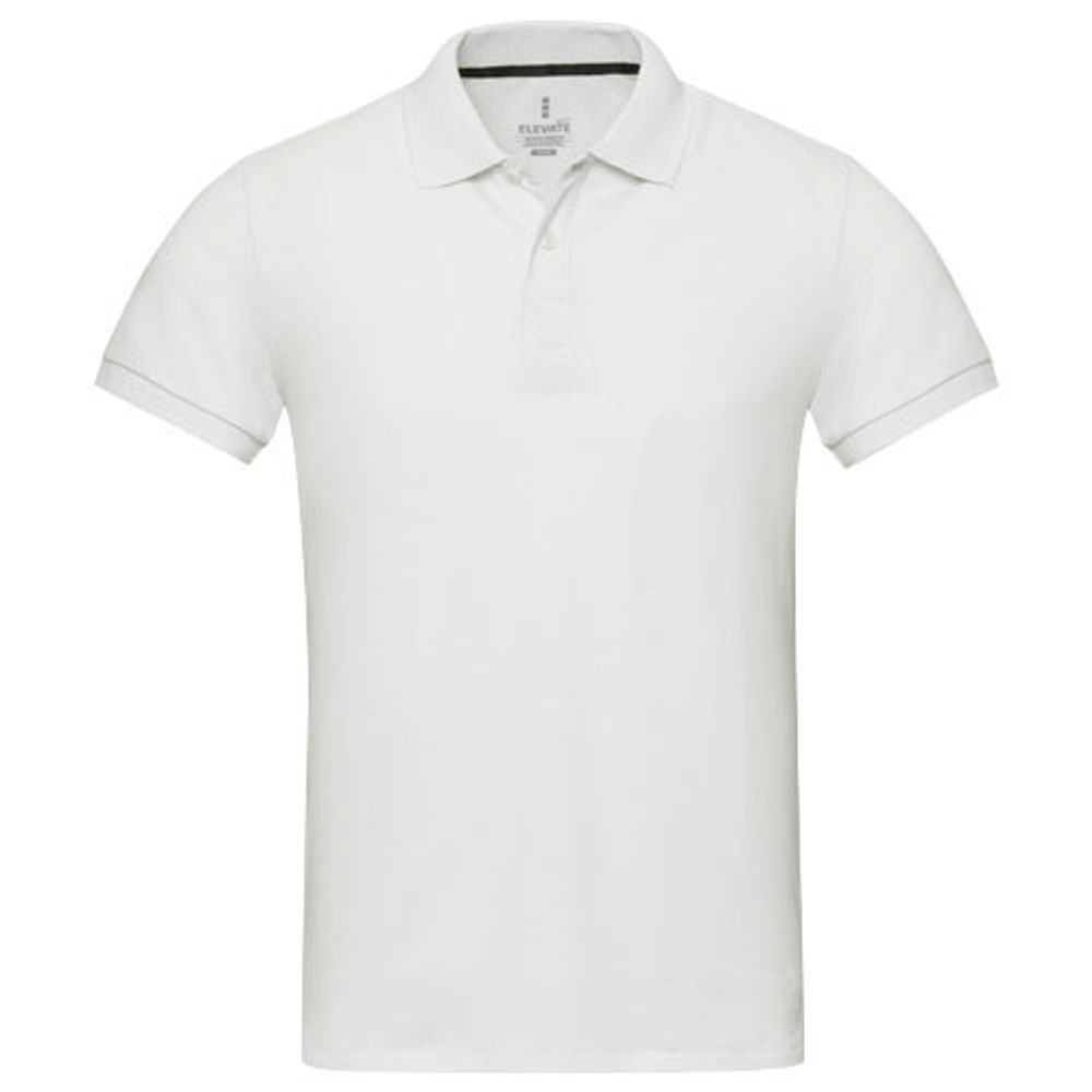 Emerald поло унисекс с коротким рукавом из переработанных материалов Aware™.