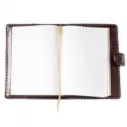 Ежедневник А5 «Венеция». Цвет коричнево-зеленый