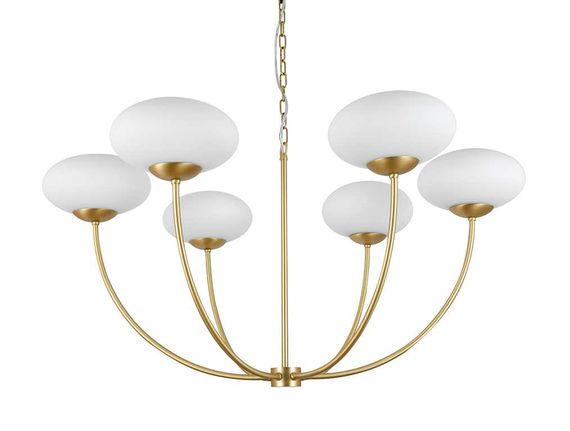 Люстра NEWPORT 3916/С brass