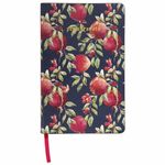 Ежедневник недатированный А5 (138х213 мм), BRAUBERG VISTA, под кожу, гибкий, 136 л., "Pomegranate", 112022