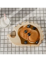 Деревянная менажница "Ежик" из кедра