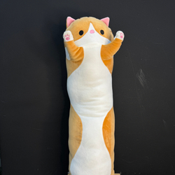 Котик плюшевый