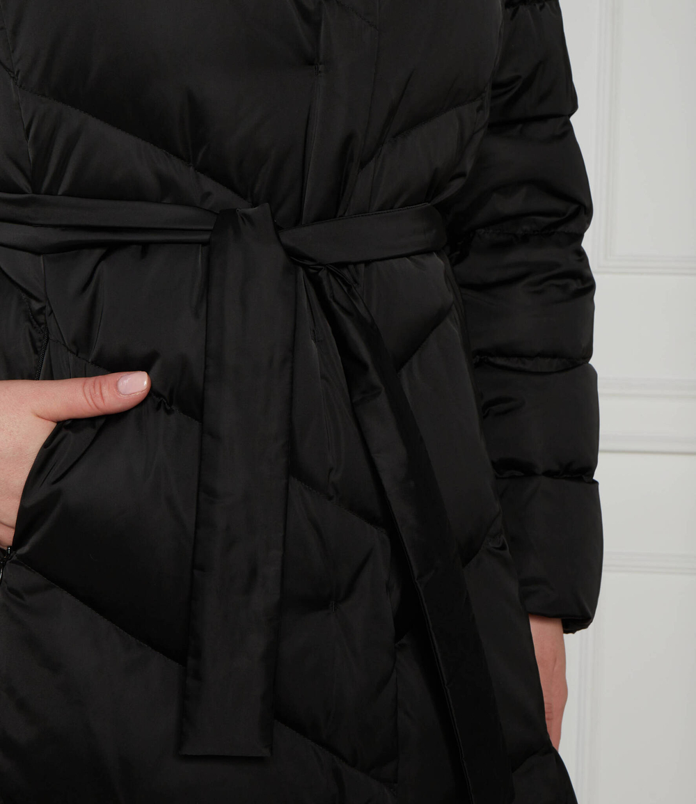 Пуховое пальто Plus size Persona by Marina Rinaldi - черный(1494082)