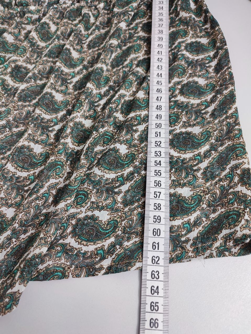 Блузка Oodji c принтом пейсли 44 размер