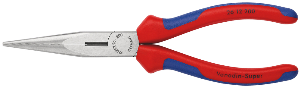 Длинногубцы чернёные KNIPEX 200 мм 2612200
