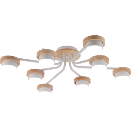 Люстра Rivoli   3186-308 8хGX53 15 Вт модерн