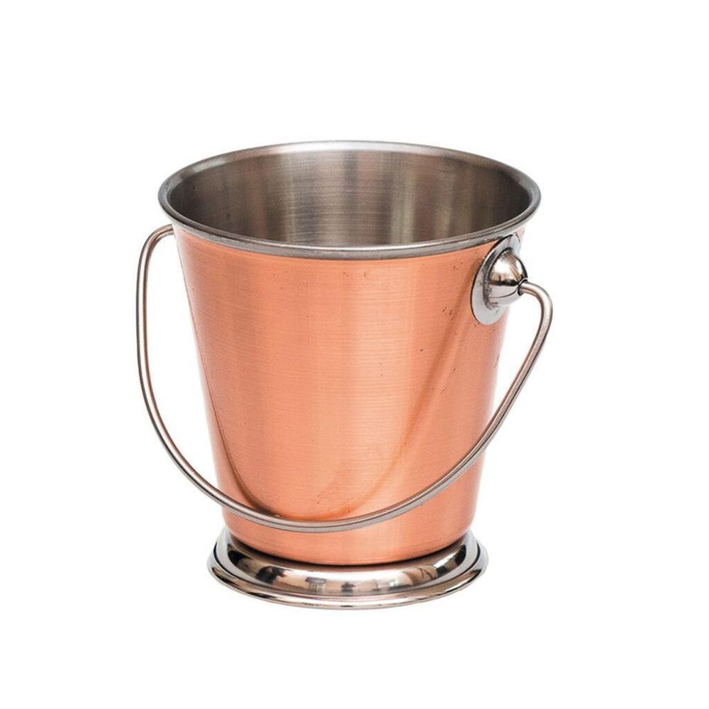 Емкость Ведро для подачи и сервировки 300 мл d 9 см h9,1 см   нерж. цвет медь P.L.