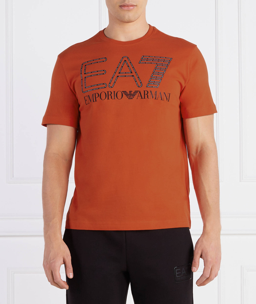 Футболка EA7 - оранжевый(6RPT03 PJFFZ)