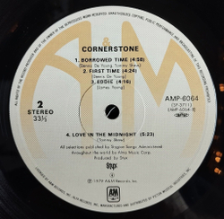 Винтажная виниловая пластинка LP Styx Cornerstone (Japan 1979) (Obi) Boat On The River