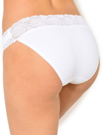 Трусики-слипы с кружевным пояском Dolce Cinture (Размер: M) (Цвет: черный)