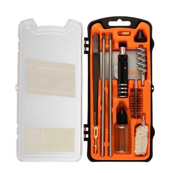 Набор для чистки Helios 12кал. 11 предм., плас. кор. HS6050-12G