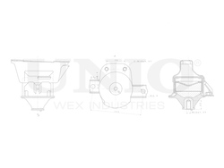 Опора двигателя передняя правая UNIO RMP-15055