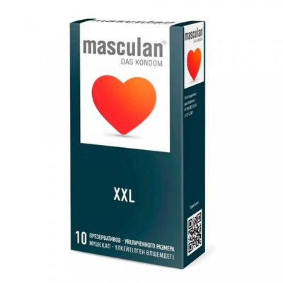 Презервативы Masculan XXL, увеличенного размера, № 10
