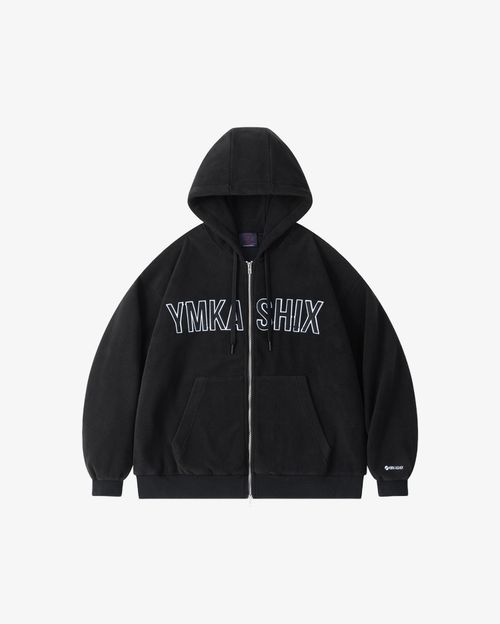 Худи Ymkashix Zip Original fleece черное