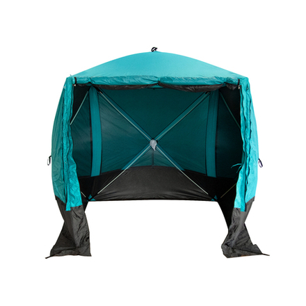 Шатер СЛЕДОПЫТ быстросборный, 2,1х2,1 м, h-2,05 м, S по полу 4,4 кв.м, цв. WATERFALL