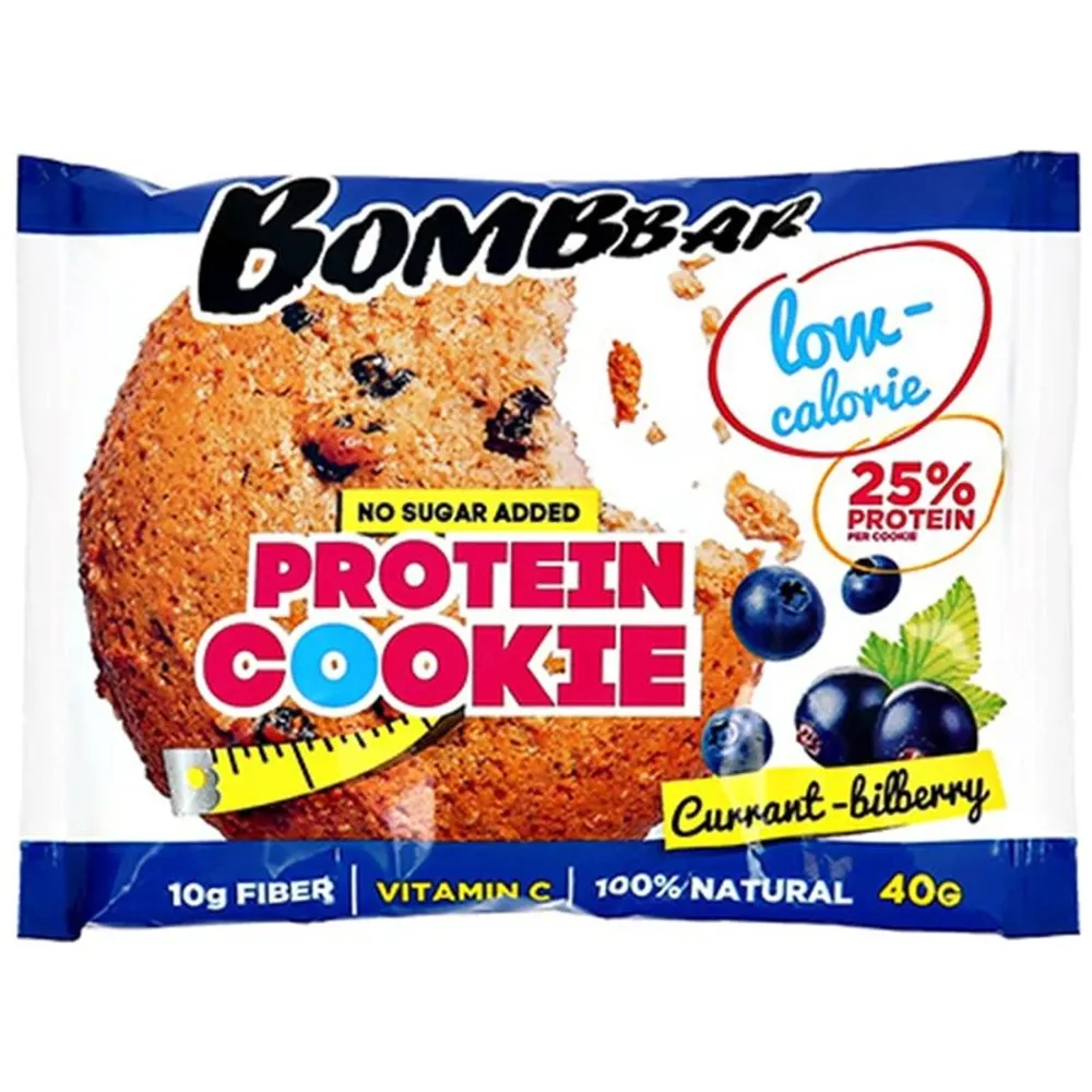 Печенье неглаз."Bombbar" смородина 40гр