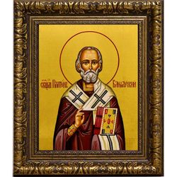 Платон Йованович, Банялукский, епископ, священномученик. Икона на холсте.