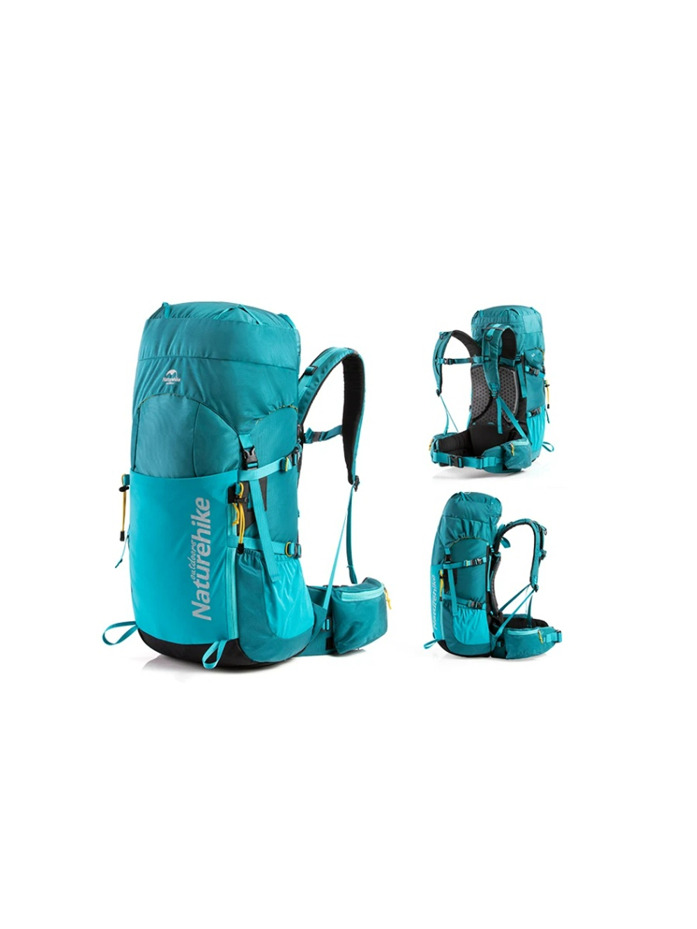 Рюкзак туристический Naturehike 45 л, черный