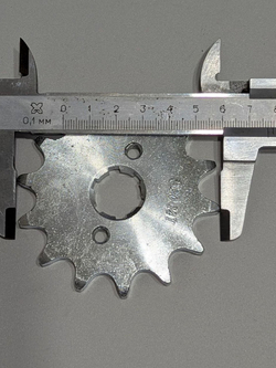 - Звезда ведущая 428-16 для мотоцикла, питбайка, мопеда с двигателем CG/CB, с валом 20 мм