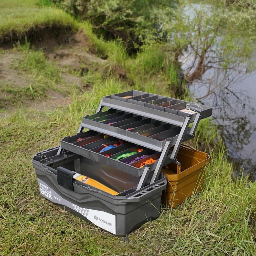 Ящик для снастей Tackle Box трехполочный (N-TB-3-Т)