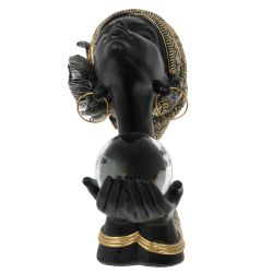 GAEM Фигурка декоративная "Африканка", L22 W10 H23 см