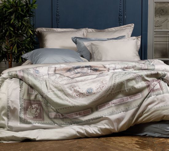 Евро комплект постельного белья Фабио Мако-сатин Legends