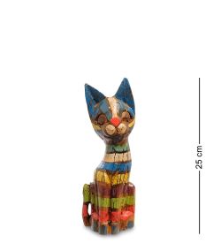 Decor and Gift 99-038 Фигурка «Кошка» н-р из трех 30,25,20 см (албезия, о.Бали)