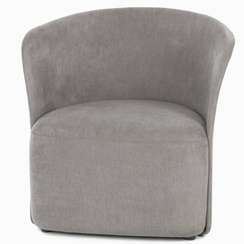 Полукресло Brighten Soft серое