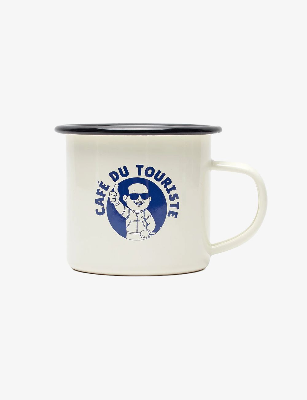 Кружка Outerkit Cafe Du Touriste белая