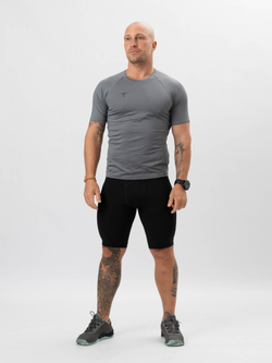 Спортивная футболка DRI FIT реглан TOTEMIC CLO сталь