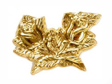 Уголок "Двойная роза"