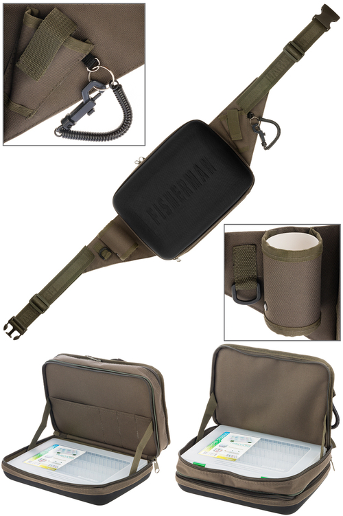 Сумка FisherBox поясная C126 (в компл. 2 кор )