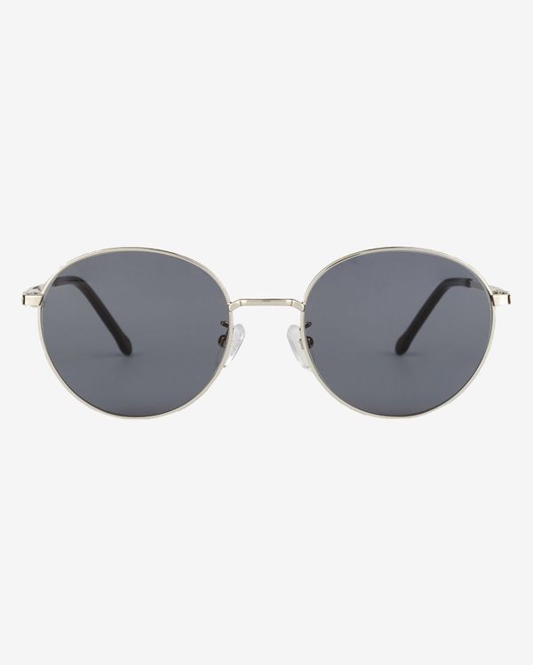 Очки солнцезащитные Spunky Round 2 Silver. dark grey - фото 1