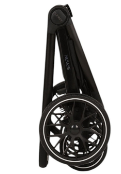 Детская коляска Adamex Spark 2 в 1 7-CARBON-VELVET - ЧЁРНЫЙ-ЧЁРНАЯ РАМА