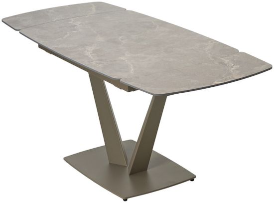 Стол ALATRI 120 MATT LATTE STONE SOLID CERAMIC / TAUPE