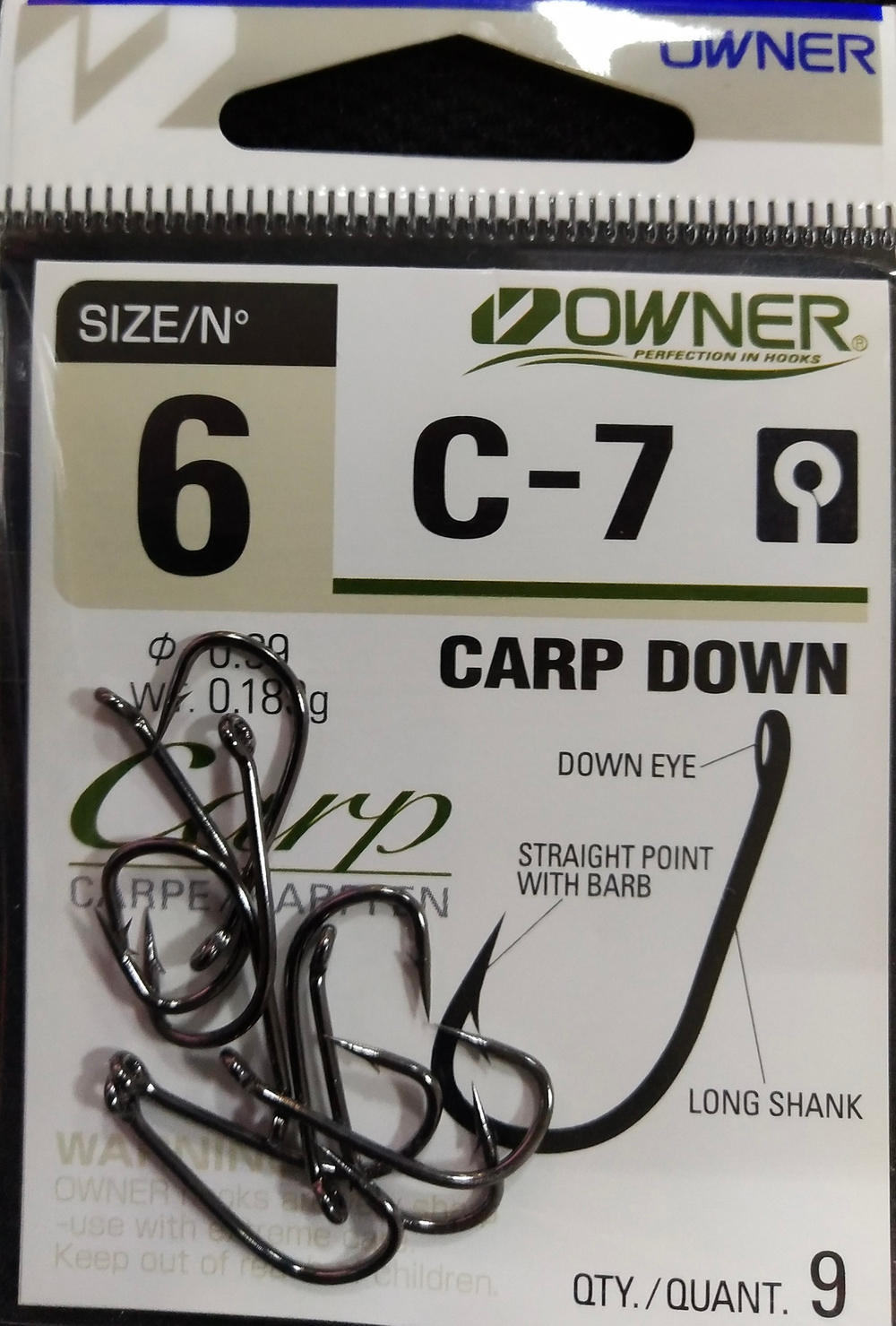 OWNER 53267 (C-7) CARP DOWN