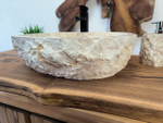 Раковина из мрамора Erozy Cream EM-65728 53х40х15 из натурального камня